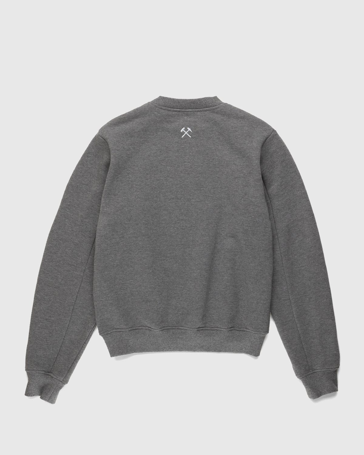 GmbH – Berg Logo Crewneck Grey - Sweats - Grey - Image 2