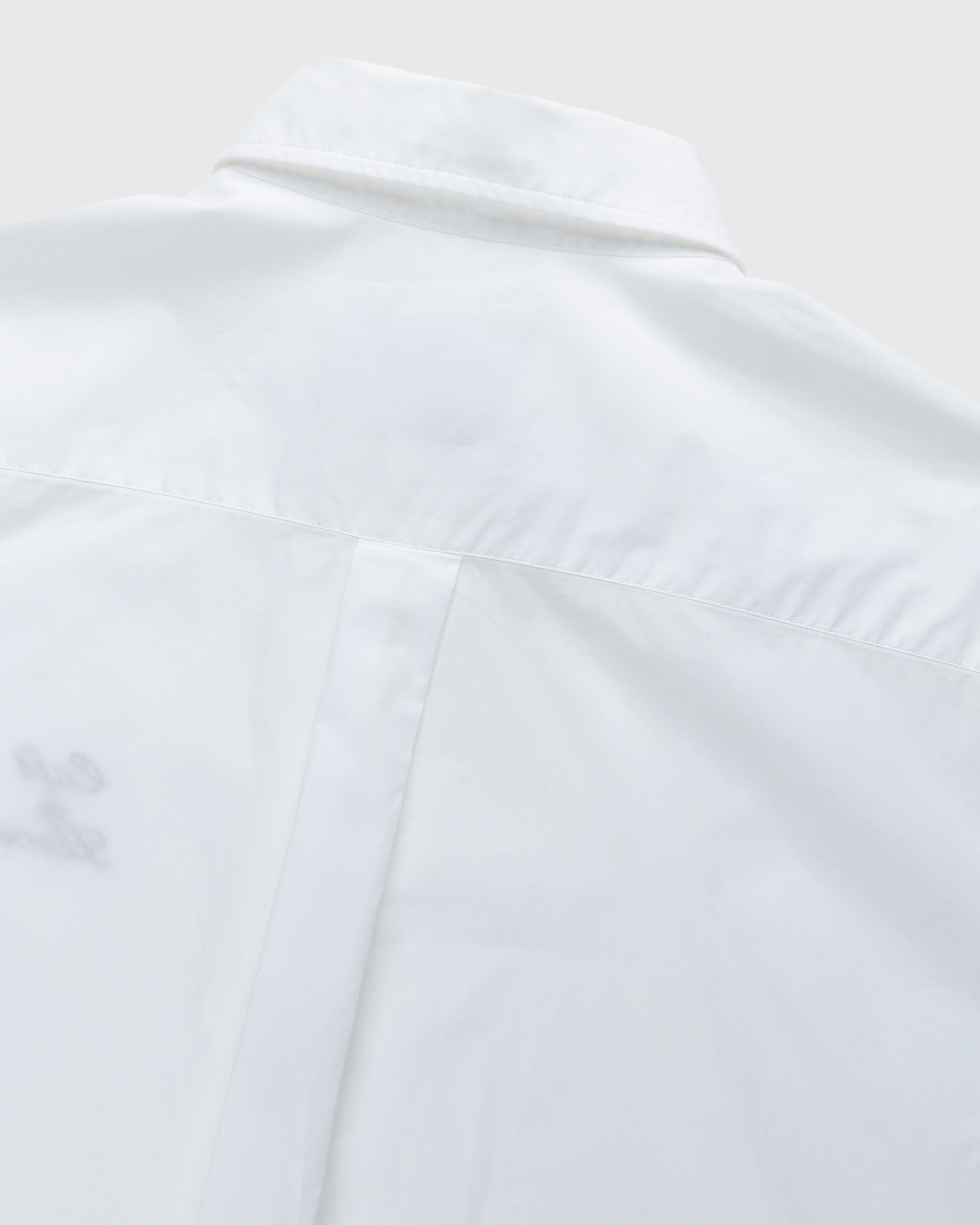 Café de Flore x Highsnobiety – Not In Paris 4 Poplin Shirt White - Shirts - White - Image 3