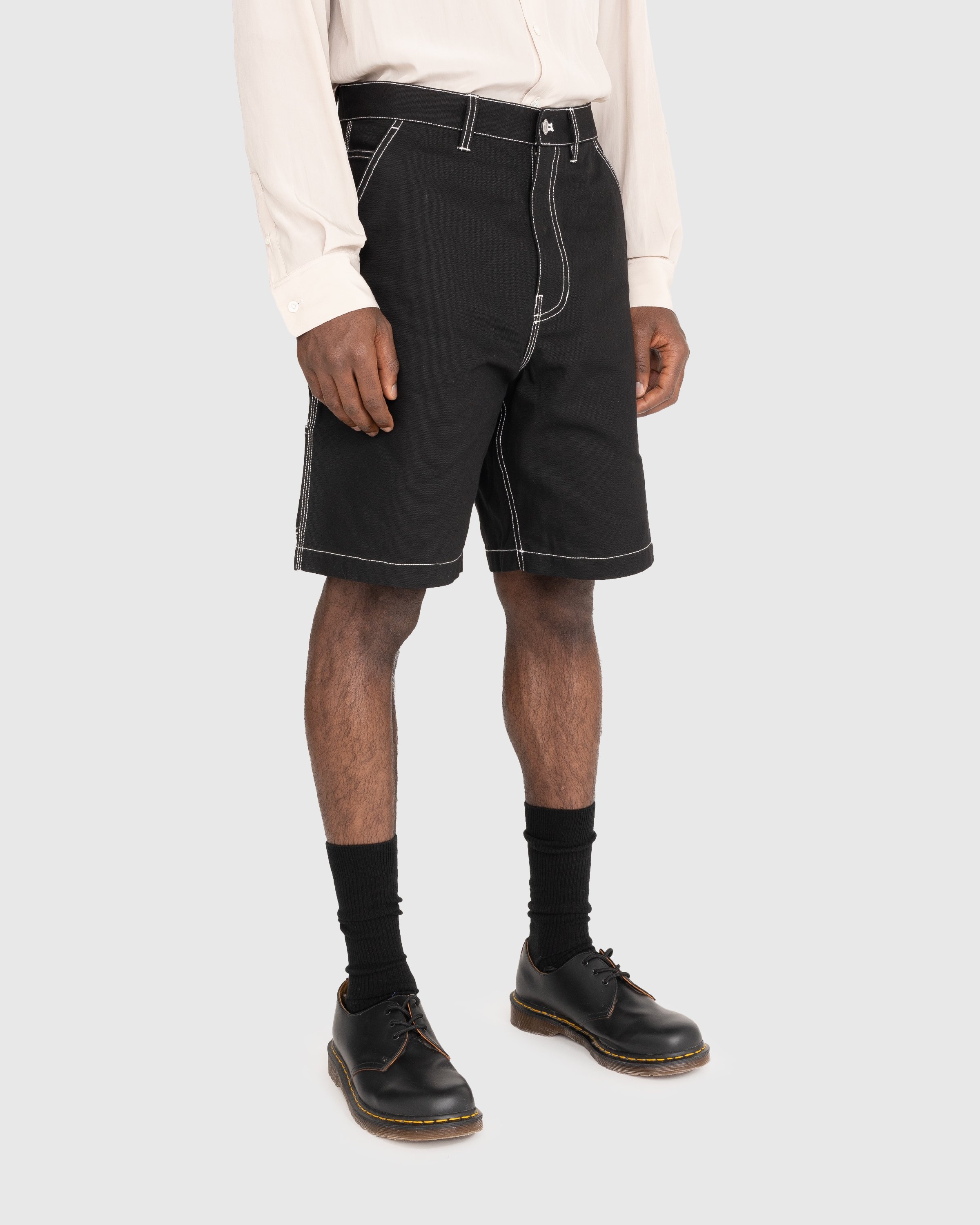 Highsnobiety – Carpenter Shorts Black - Shorts - Black - Image 5