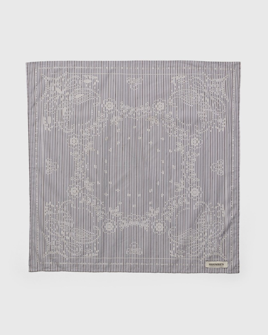 Highsnobiety – Shirting Bandana White - Scarves - White - Image 2