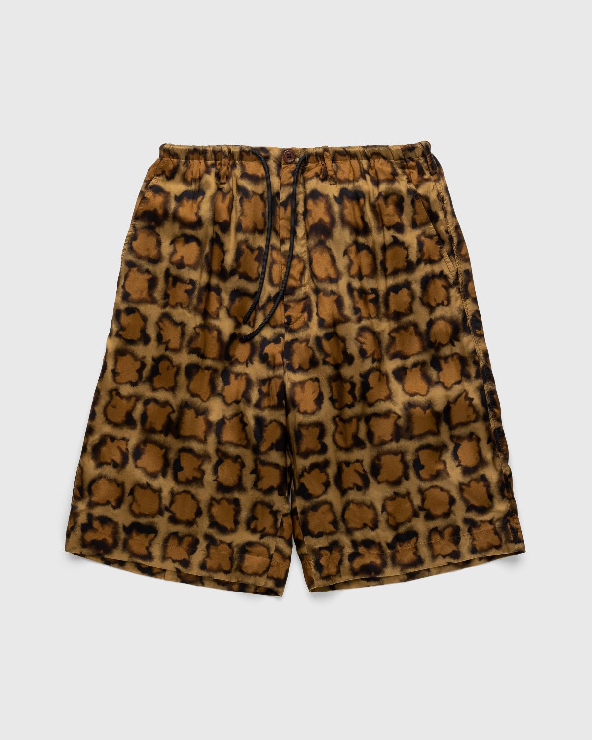 Dries van Noten – Plyd Shorts Camel - Shorts - Yellow - Image 1