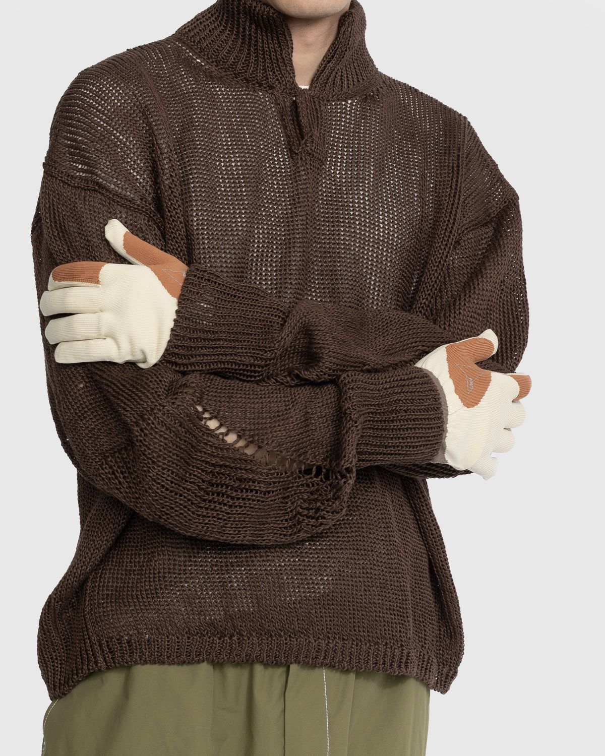 ROA – Workwear Gloves Beige - Gloves - Beige - Image 4