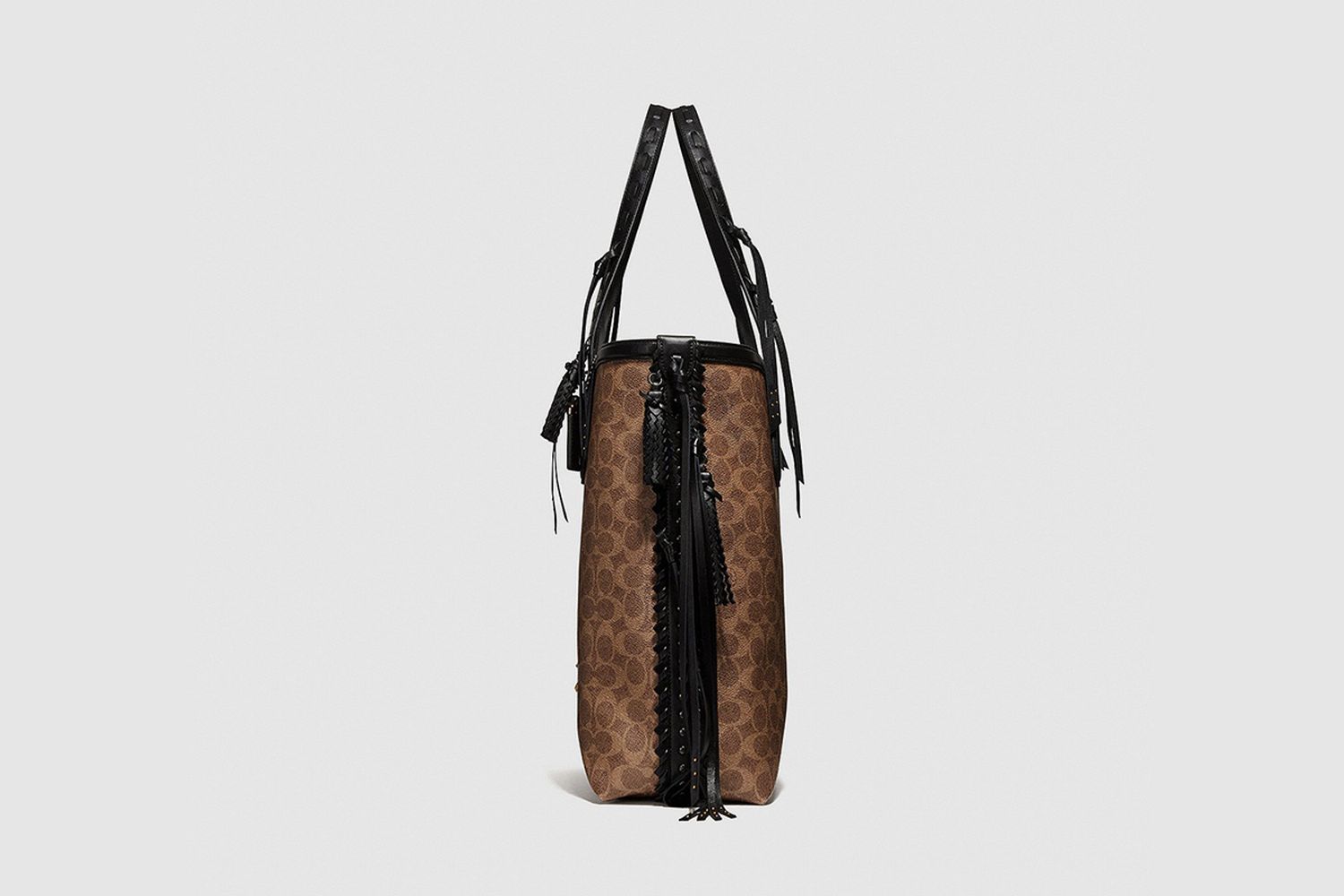 Tote 34 In Signature Canvas With Tattoo