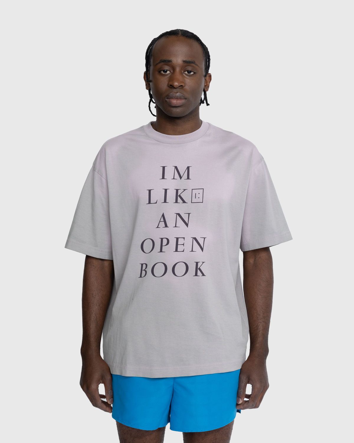 Acne Studios – Heat Reactive Print T-Shirt Grey - T-shirts - Grey - Image 3