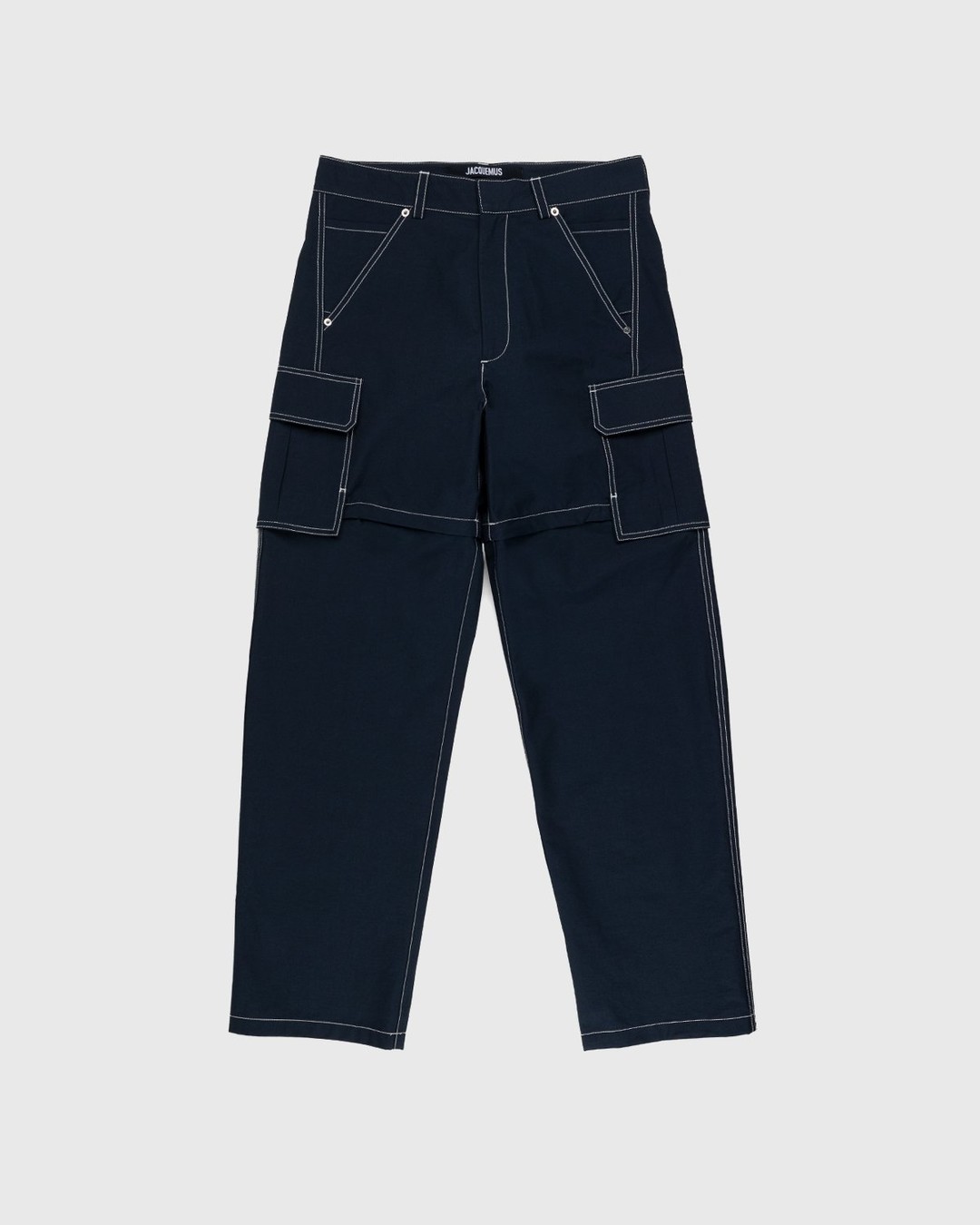 JACQUEMUS – Le Pantalon Peche Navy | Highsnobiety Shop