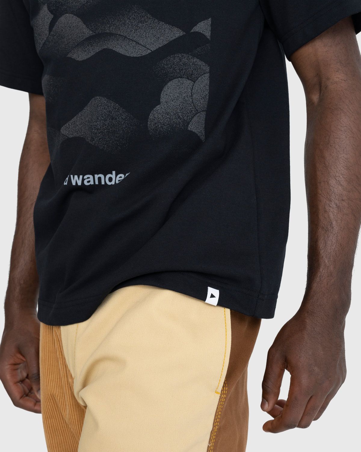 And Wander – Mountain Camo Tee Black - T-shirts - Black - Image 6