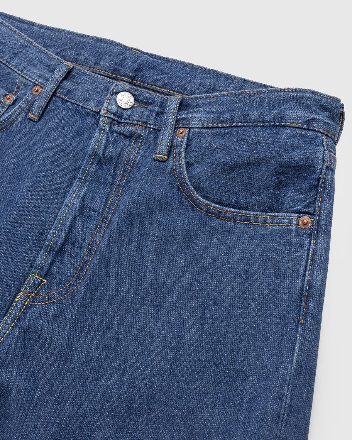 Acne Studios – 1996 Dark Blue Trash 5-Pocket Denim - Pants - Blue - Image 4