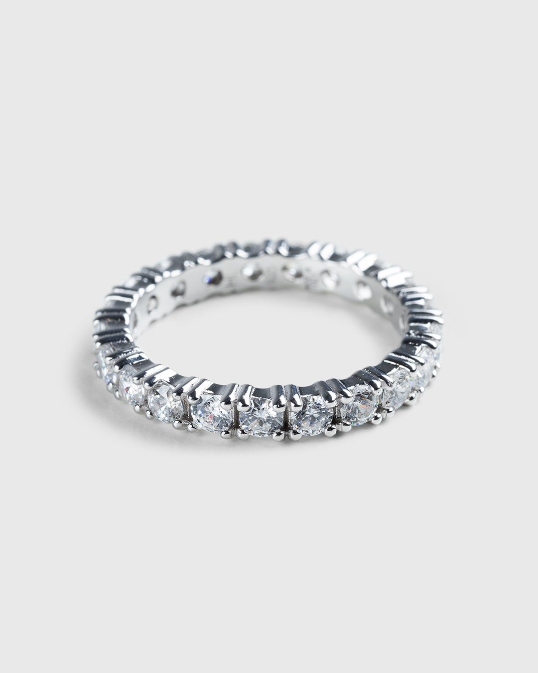 Hatton Labs – White Eternity Ring - Rings - White - Image 3