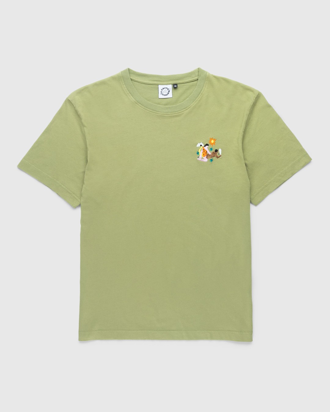 Carne Bollente – Yabba-Dabba-Do Me T-Shirt Khaki - Tops - Green - Image 1