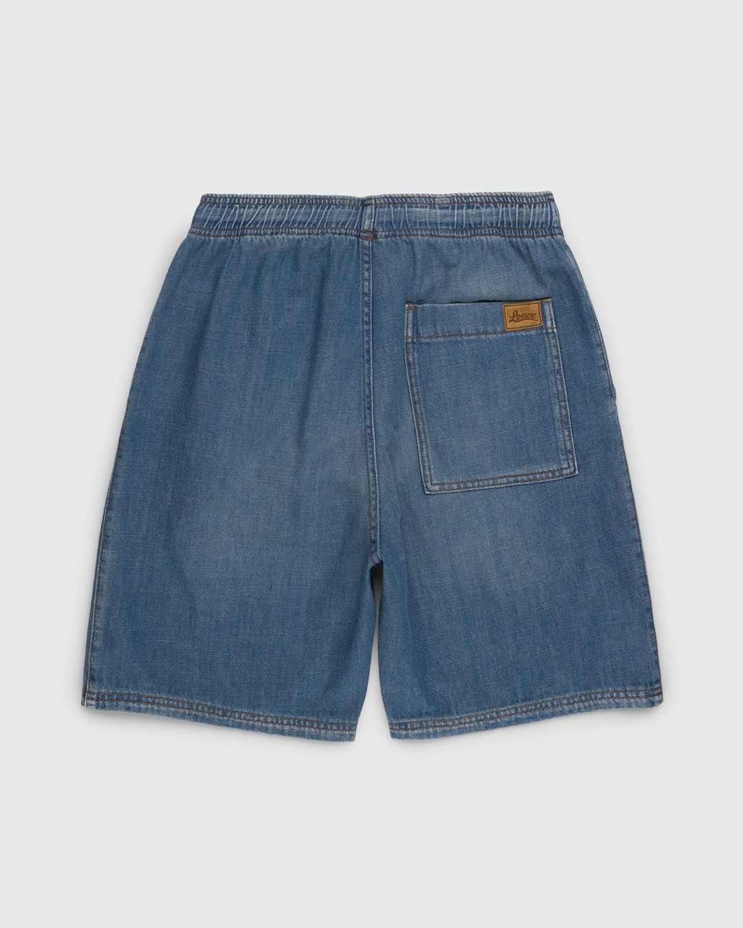 Loewe – Paula's Ibiza Drawstring Denim Shorts Blue - Shorts - Blue - Image 2