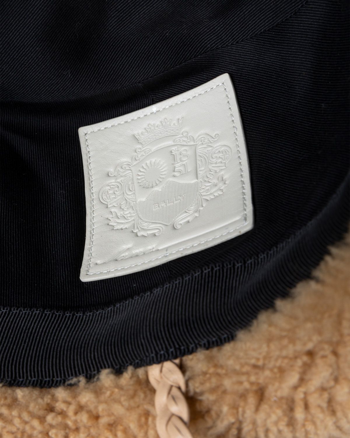 Bally – Shearling Hat Brown - Hats - Brown - Image 5
