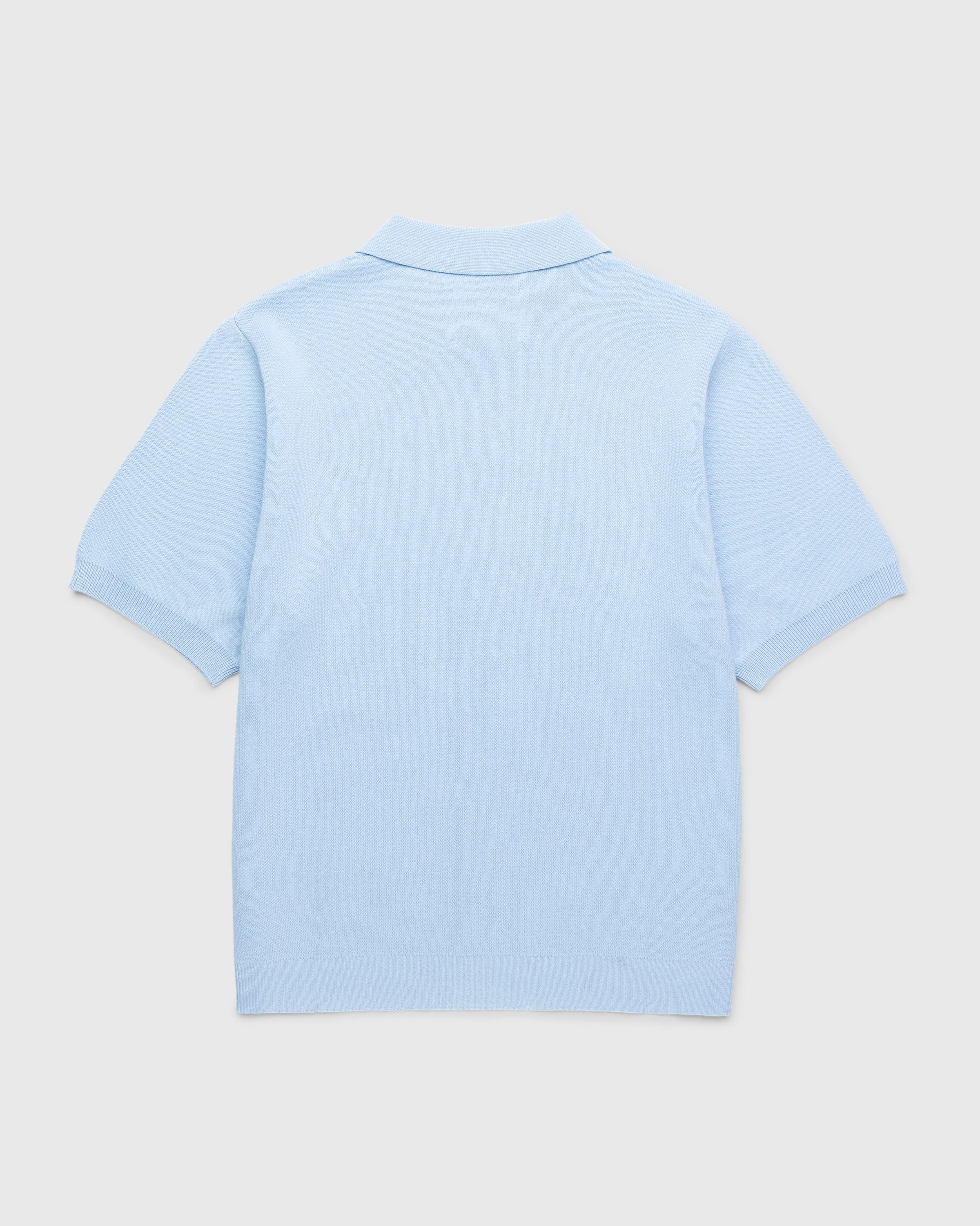 Highsnobiety HS05 – Cotton Knit Shirt Light blue - Shirts - Blue - Image 2