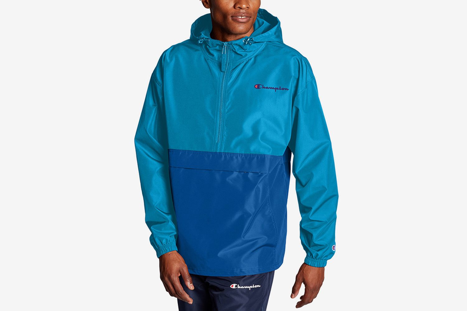 Colorblocked Packable Jacket