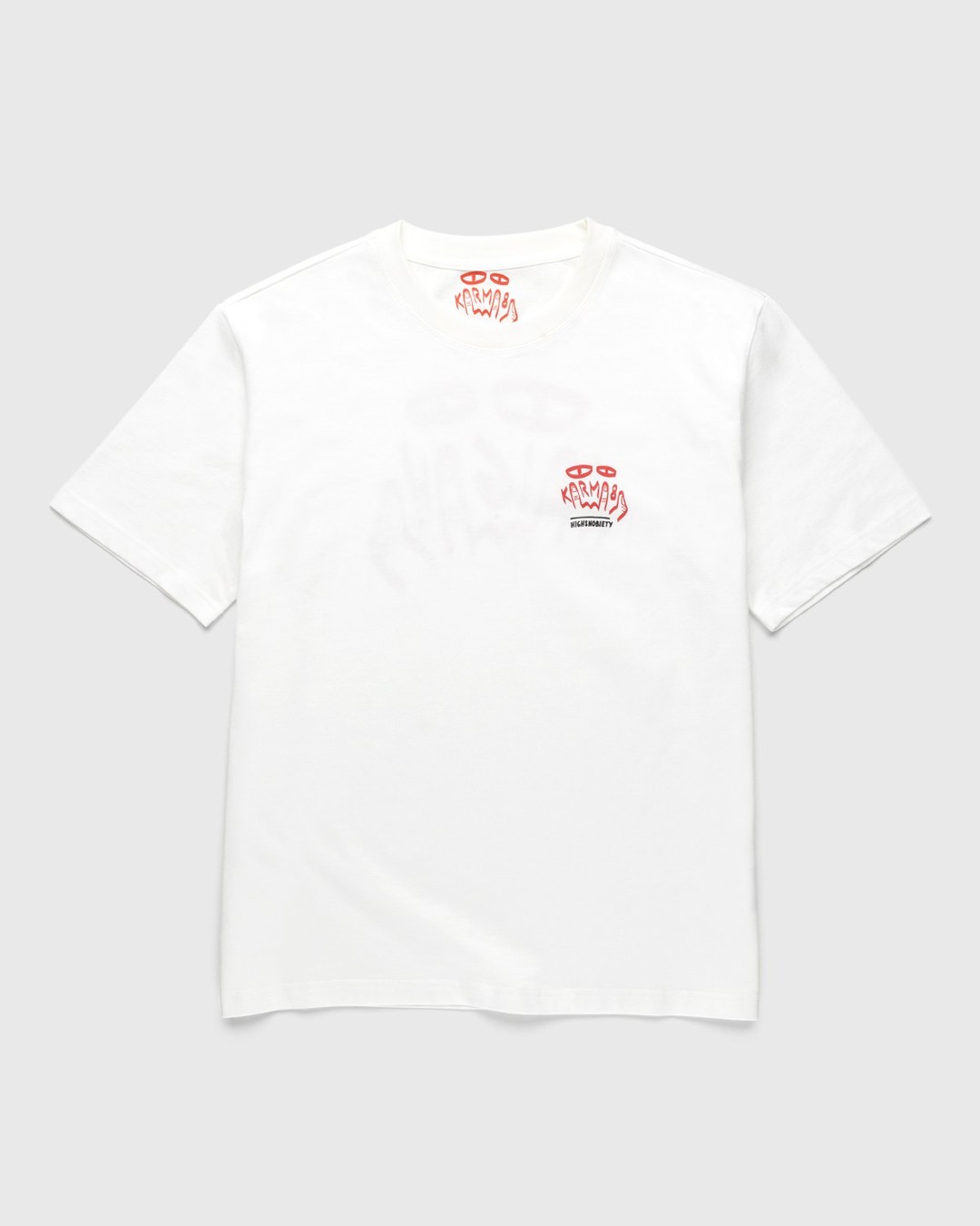 KARMA8A x Highsnobiety – HS Sports High T-Shirt White - Tops - White - Image 2