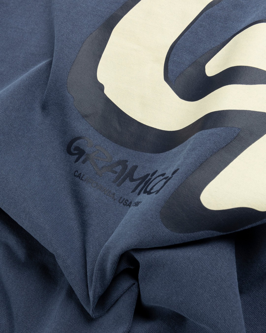 Gramicci – Big G-Logo Tee Navy Pigment - T-Shirts - Blue - Image 4