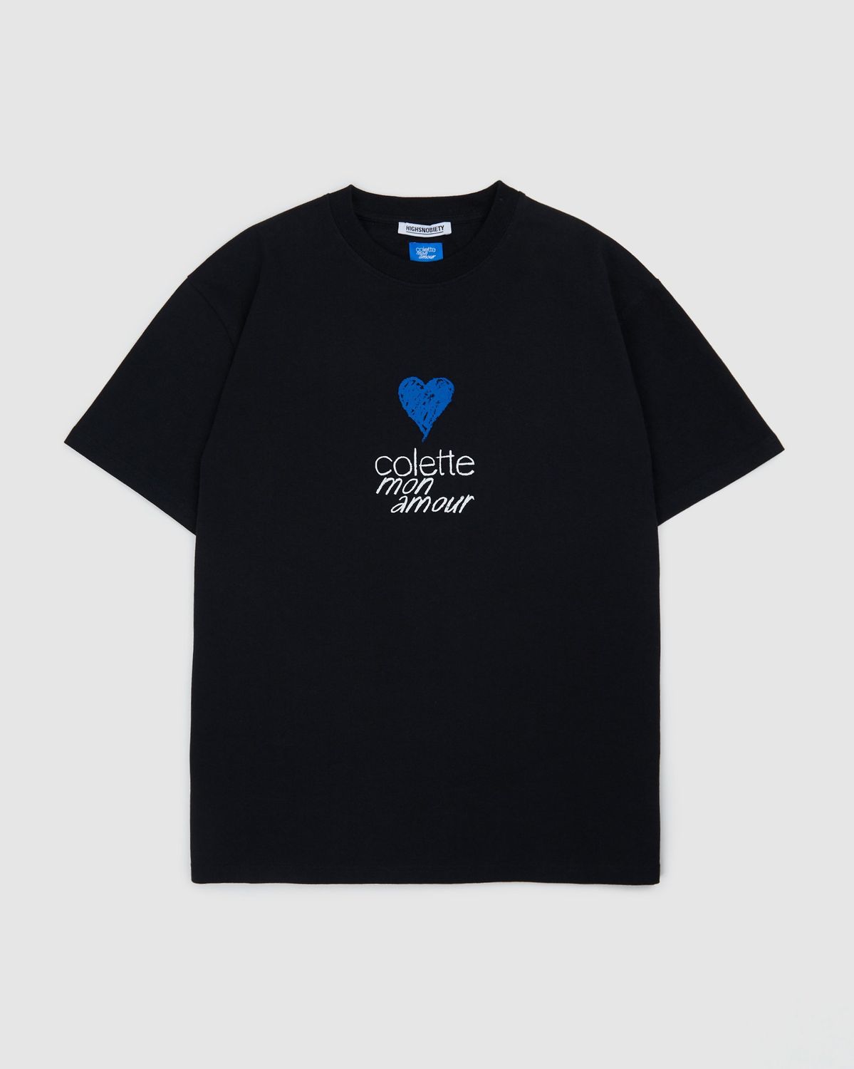Colette Mon Amour – Heart T-Shirt Black - T-Shirts - Black - Image 1