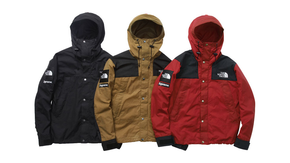 supreme x the north face history fw10