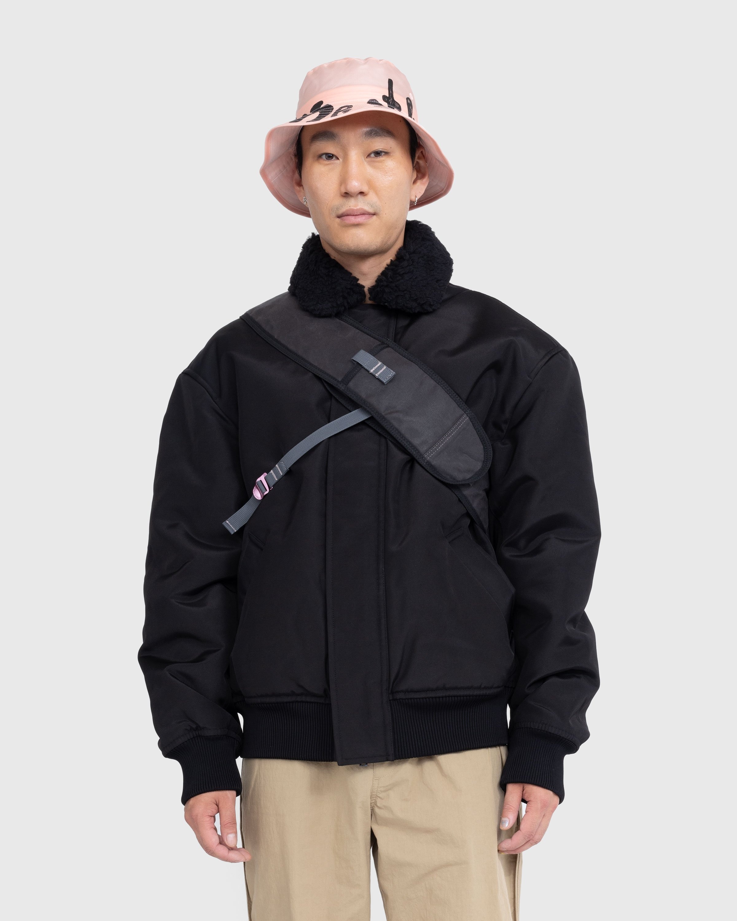 Acne Studios – Shearling Collar Jacket Black - Outerwear - Black - Image 2