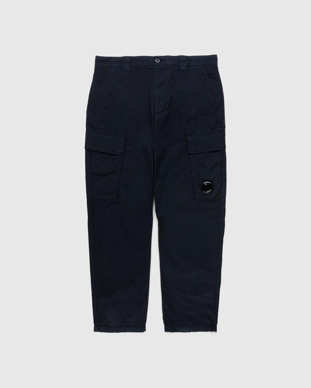 C.P. Company – Twill Stretch Cargo Pants Total Eclipse Blue - Pants - Blue - Image 1