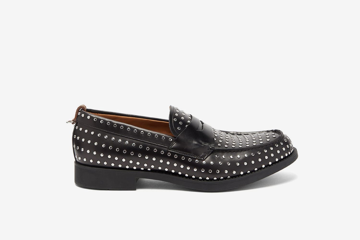 Emile Studded-Leather Loafers