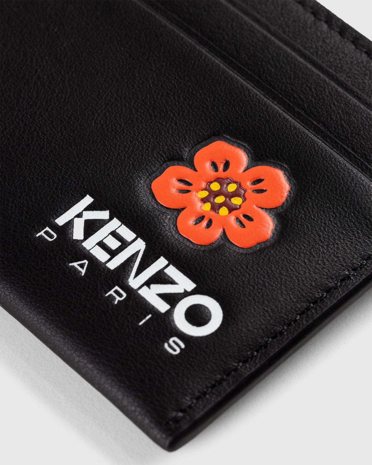 Kenzo – Crest Cardholder Black - Wallets - Black - Image 3