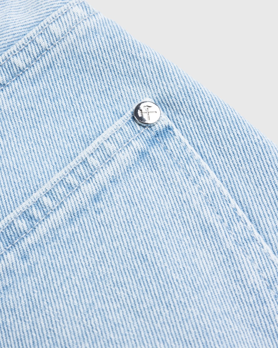 GmbH – Darveesh Denim Trousers Light Indigo Blue - Pants - Blue - Image 6
