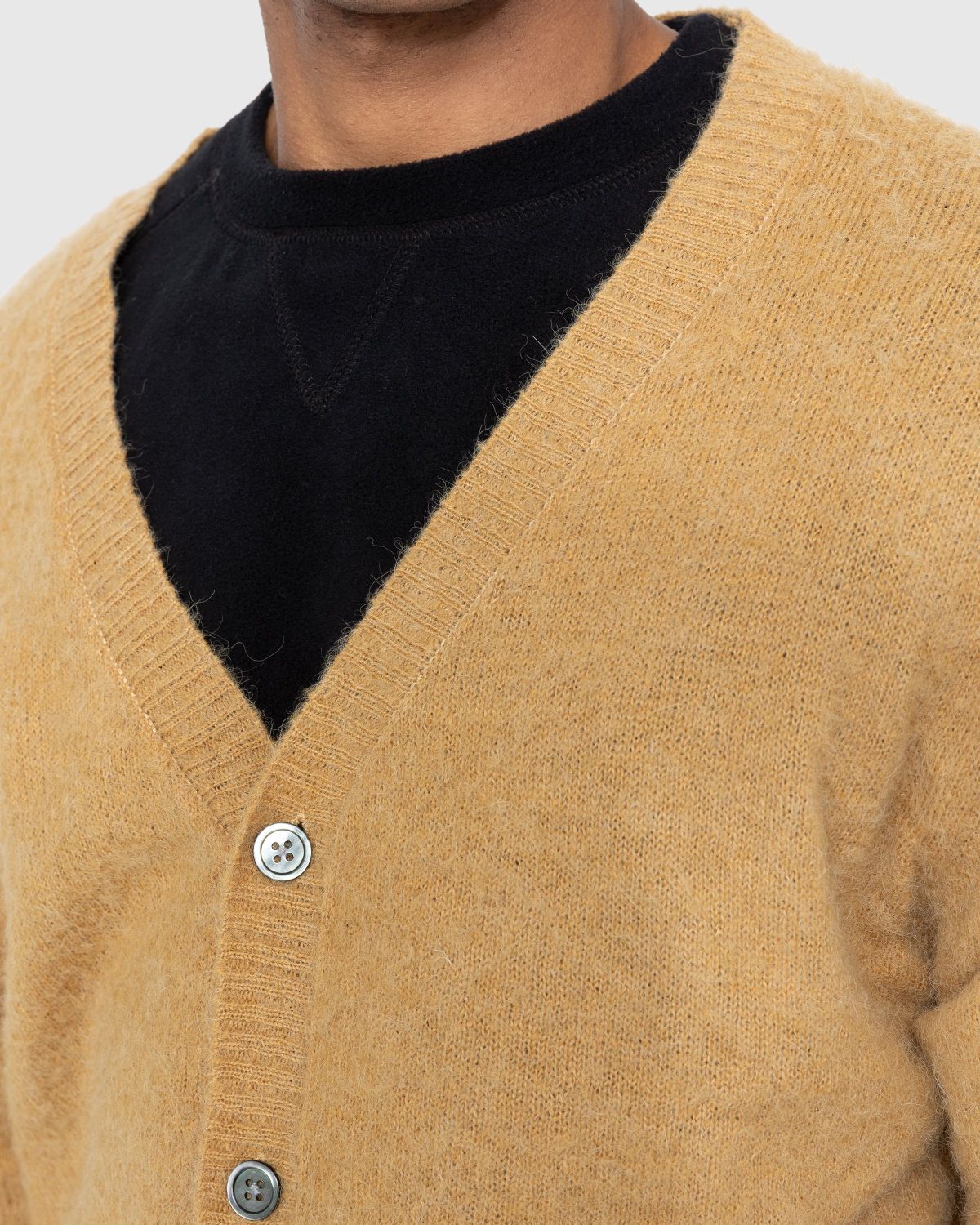 Highsnobiety – Alpaca Cardigan Light Brown