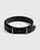 Maison Margiela – Reversible Logo Buckle Belt Black - Belts - Black - Image 1
