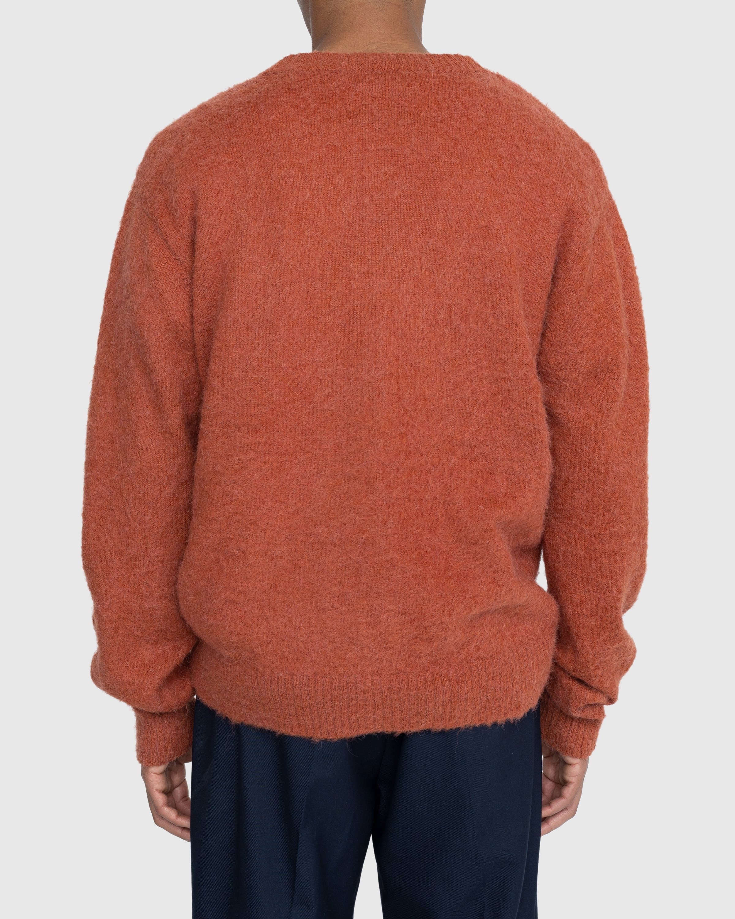 Highsnobiety – Alpaca Cardigan Terracotta - Knitwear - Orange - Image 8