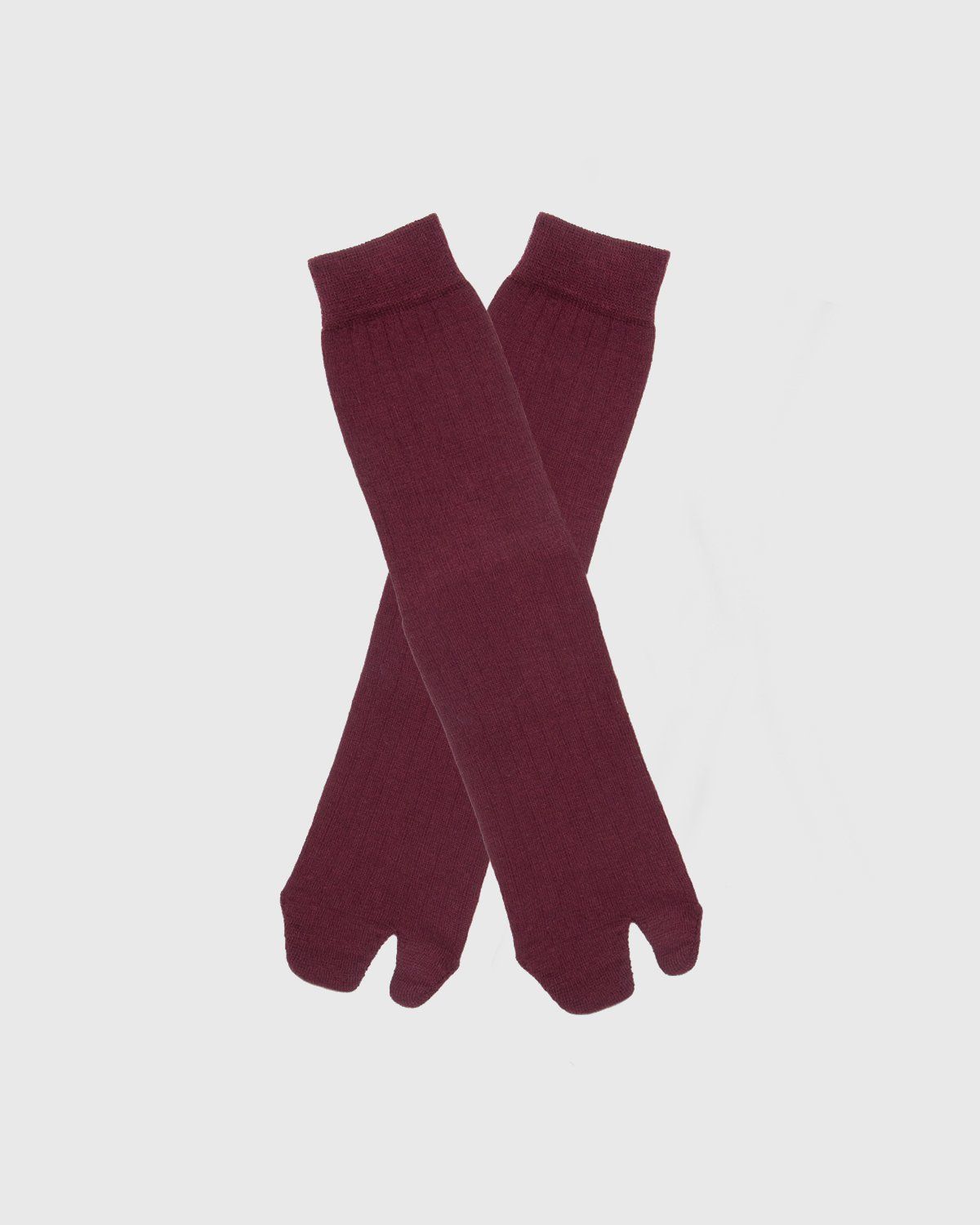 Maison Margiela – Tabi Socks Brown - Socks - Brown - Image 2
