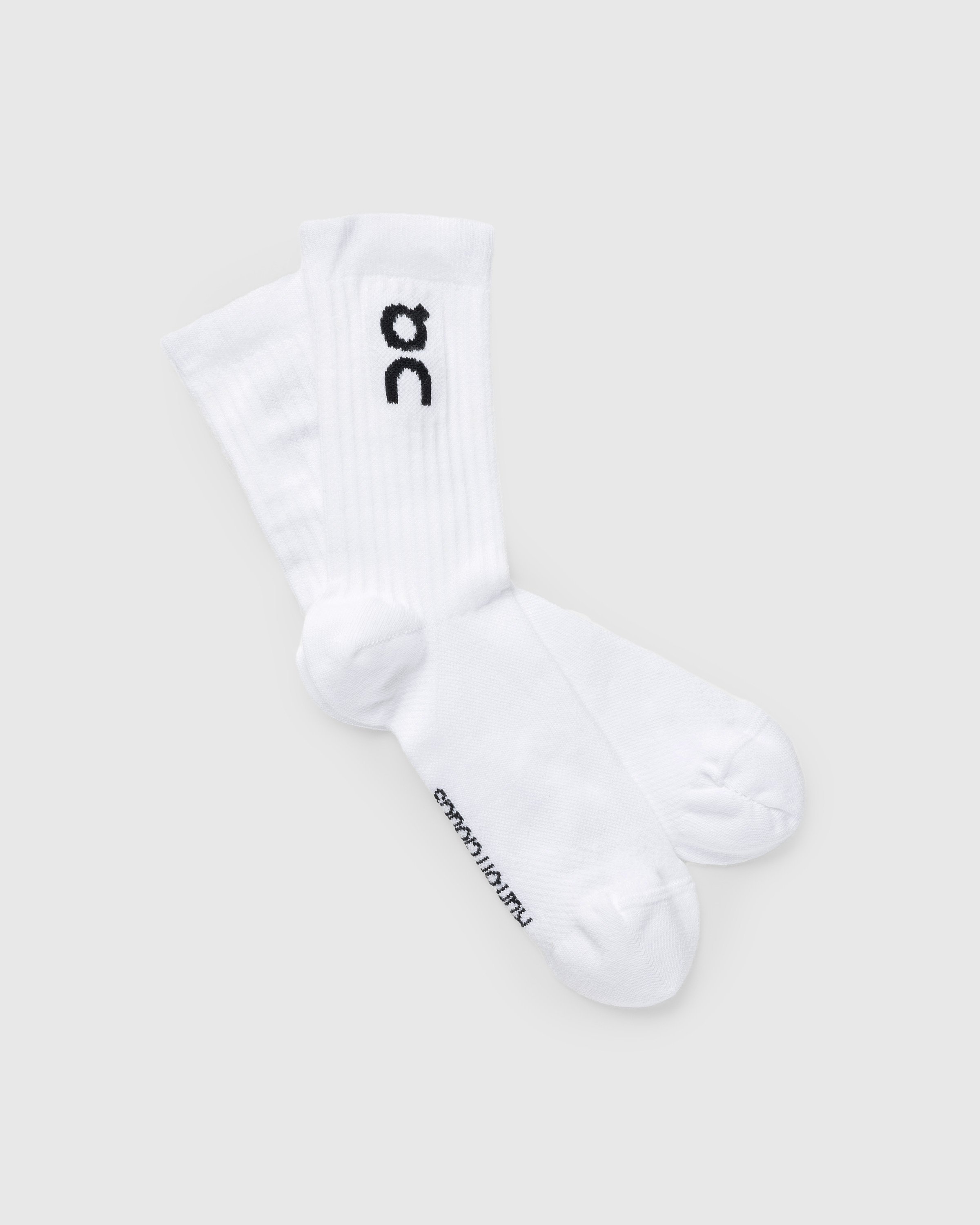 On – 3-Pack Logo Socks White - Socks - White - Image 1