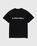 A-Cold-Wall – Essential Logo T-Shirt Black