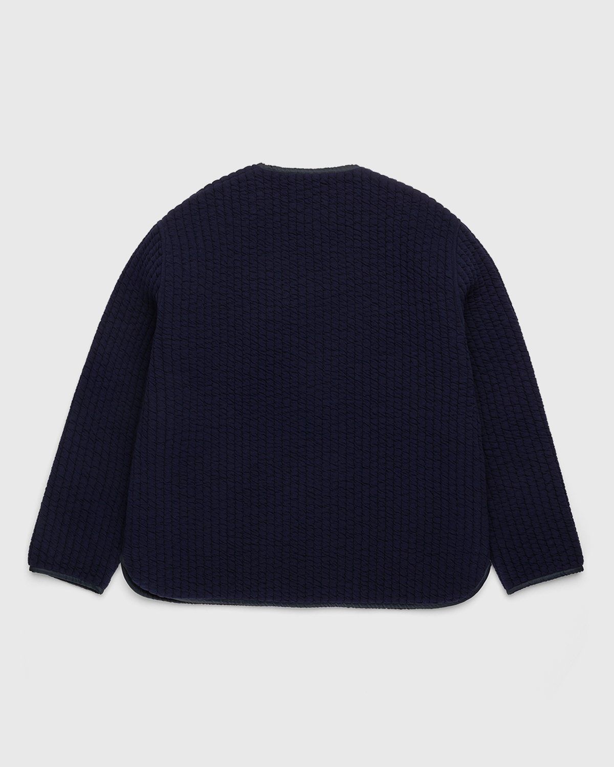 Jil Sander – Knitted Bomber Navy - Outerwear - Blue - Image 2