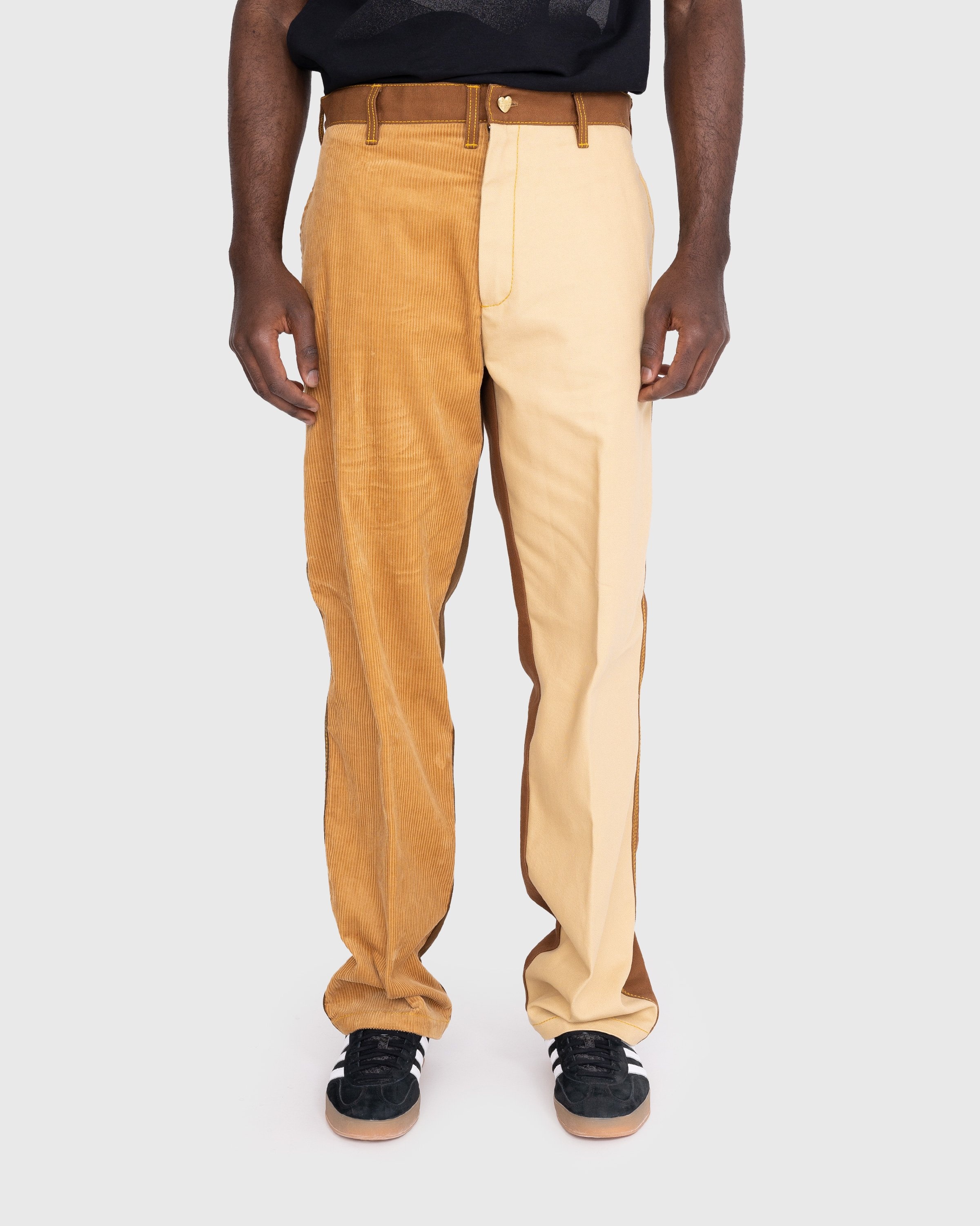 Marni x Carhartt WIP – Colorblocked Trousers Brown - Pants - Brown - Image 2