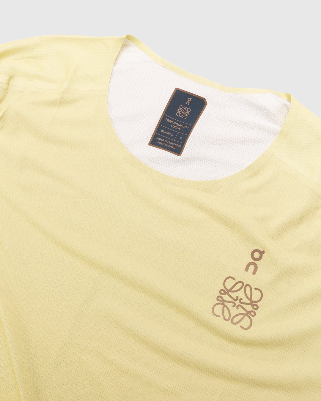 Loewe x On – Women's Performance T-Shirt Gradient Orange - Tops - Orange - Image 4
