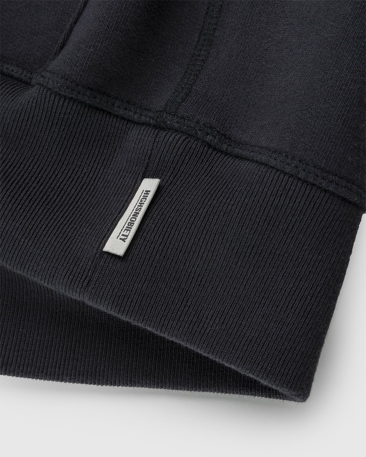 Highsnobiety – Collegiate Hoodie Black - Sweats - Black - Image 5