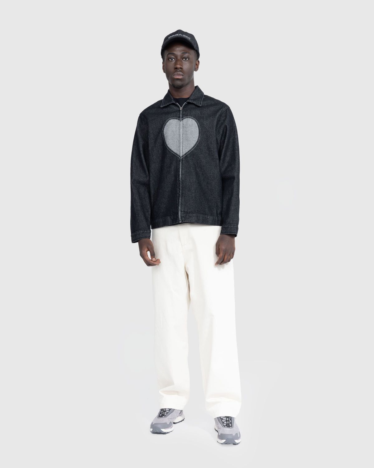 Carne Bollente – Heart Slice Jacket Washed Black - Outerwear - Black - Image 6