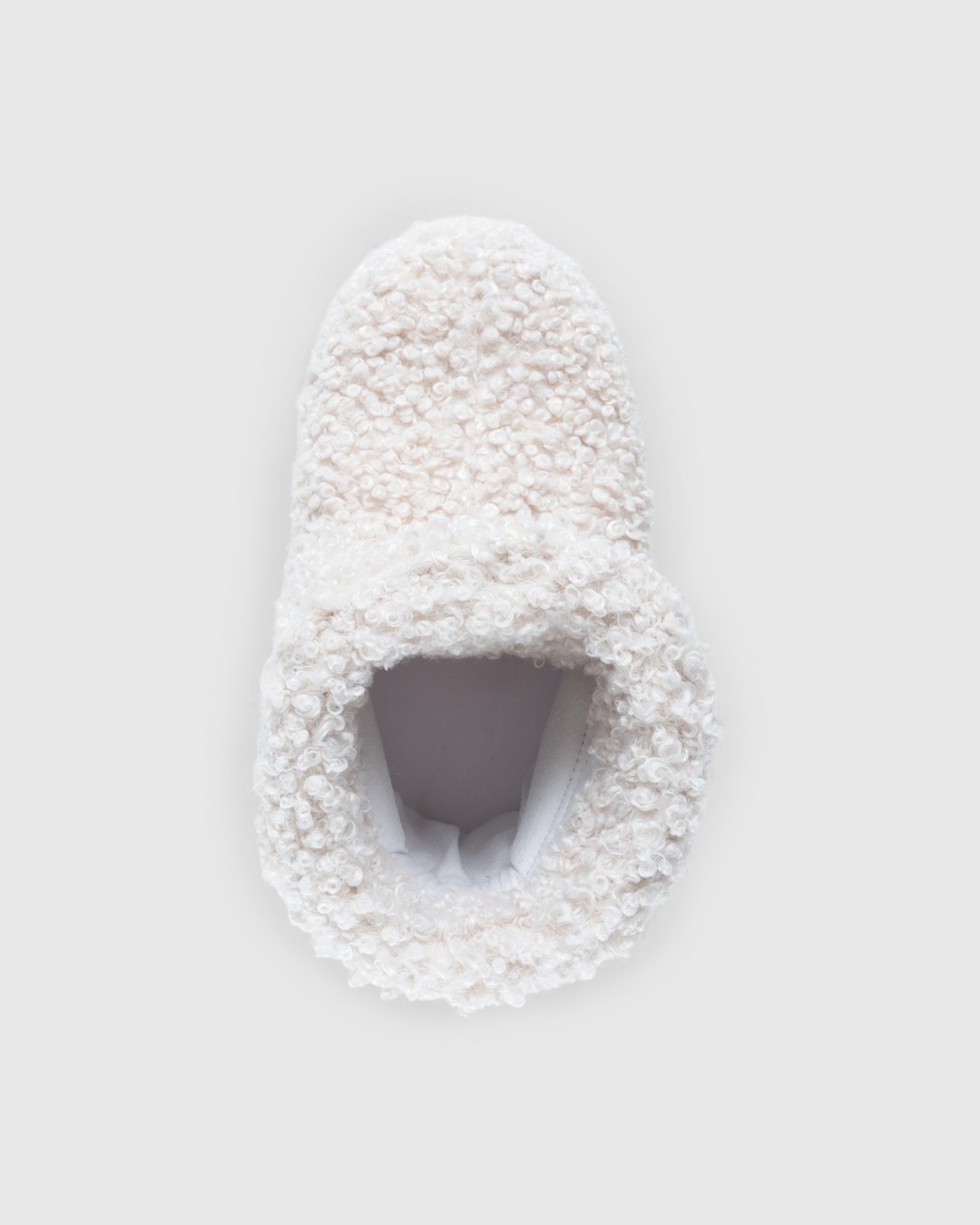 Moon Boot – Icon Low Faux Curly Boots Cream - Boots - White - Image 5