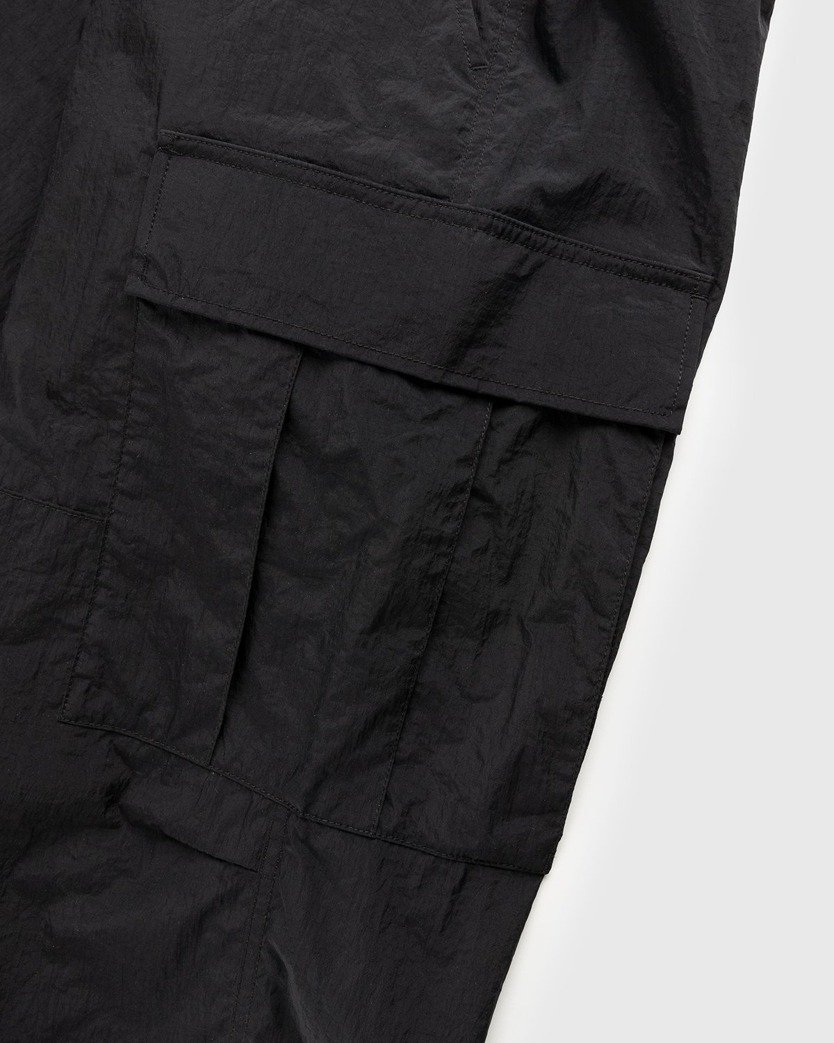Highsnobiety – Water-Resistant Ripstop Cargo Pants Black - Pants - Black - Image 4