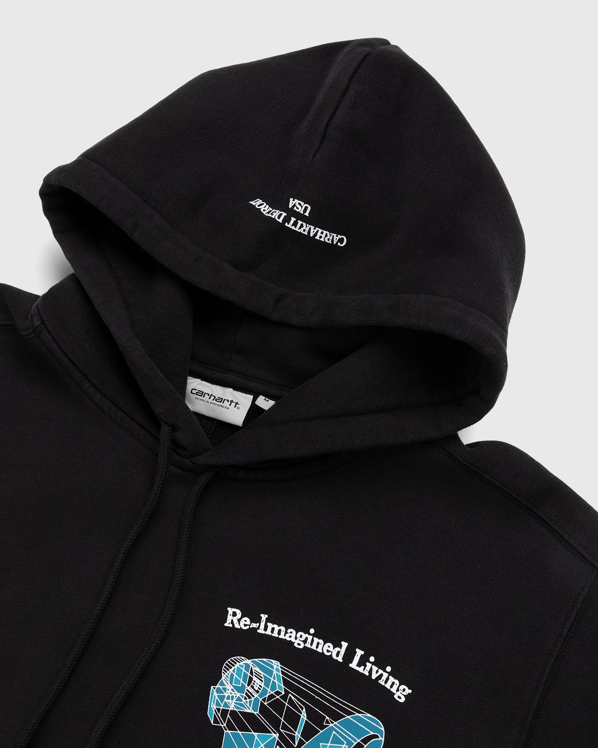 Carhartt WIP – Hooded Living Sweat Black - Sweats - Black - Image 7