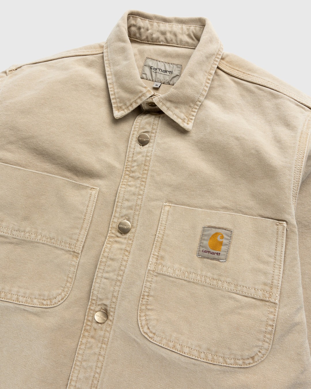 Carhartt WIP – Glenn Shirt Jacket Dusty Hamilton Brown - Shirts - Brown - Image 3