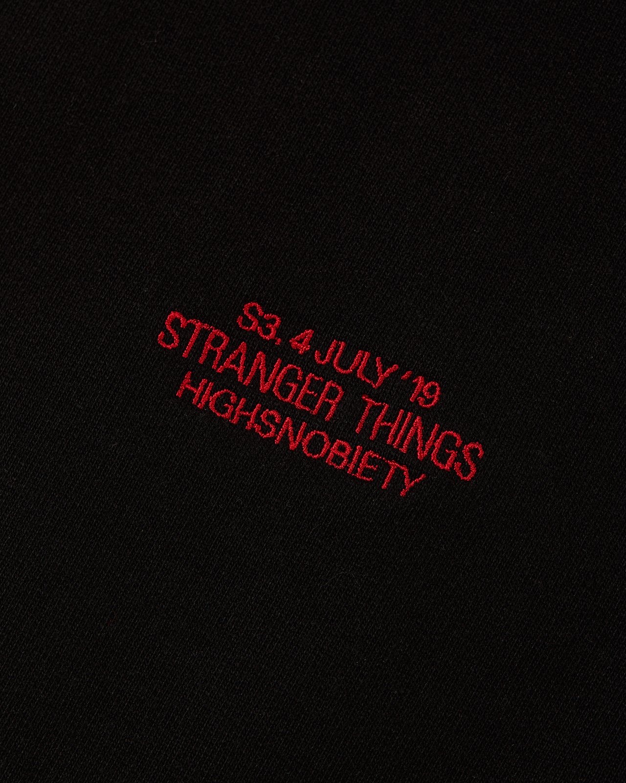 Highsnobiety – Stranger Things Ahoy Hoodie Black - Hoodies - Black - Image 8