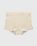 Marine Serre – Organic Cotton Ribbed Boxers Beige - Underwear - Beige - Image 6