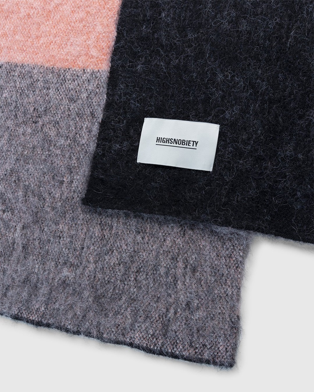 Highsnobiety – Check Alpaca Scarf Multi Red - Scarves - Red - Image 2