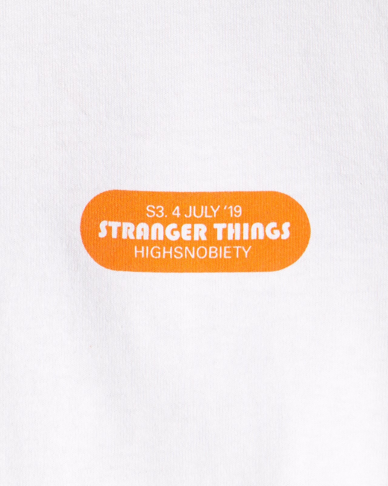 Highsnobiety – Stranger Things Episodes Long Sleeve White - Longsleeves - White - Image 3