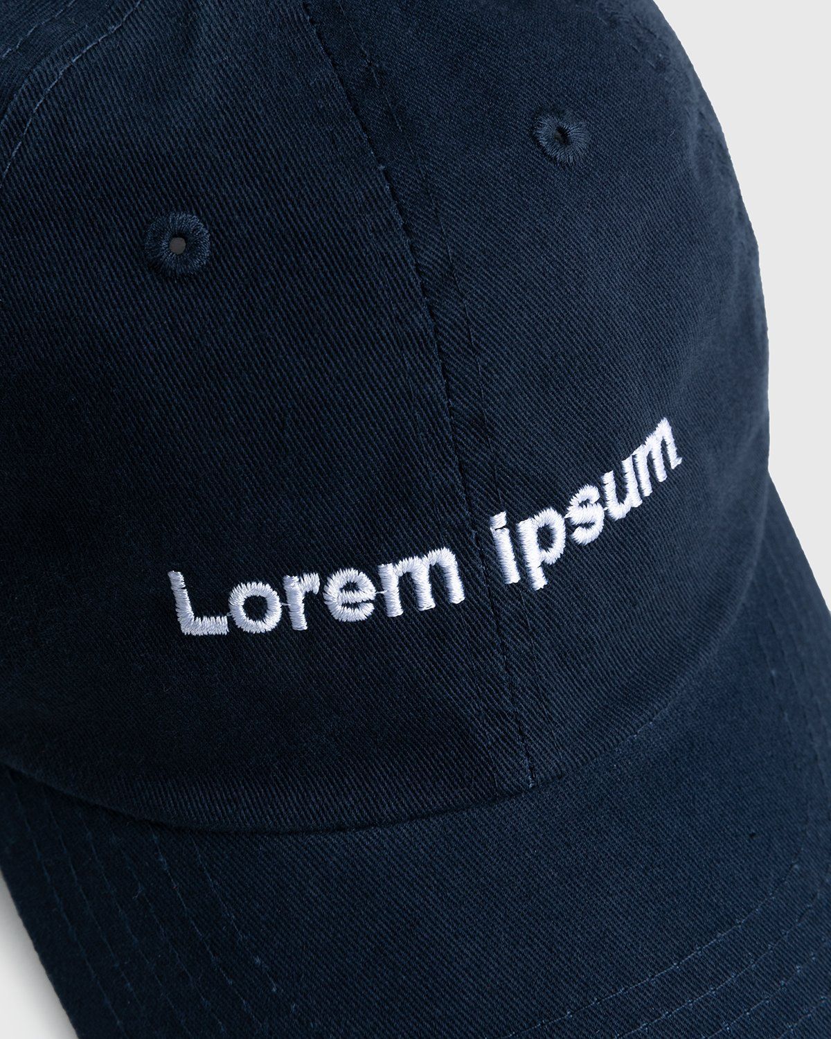 HO HO COCO – Lorem Ipsum Cap Blue  - Hats - Blue - Image 4