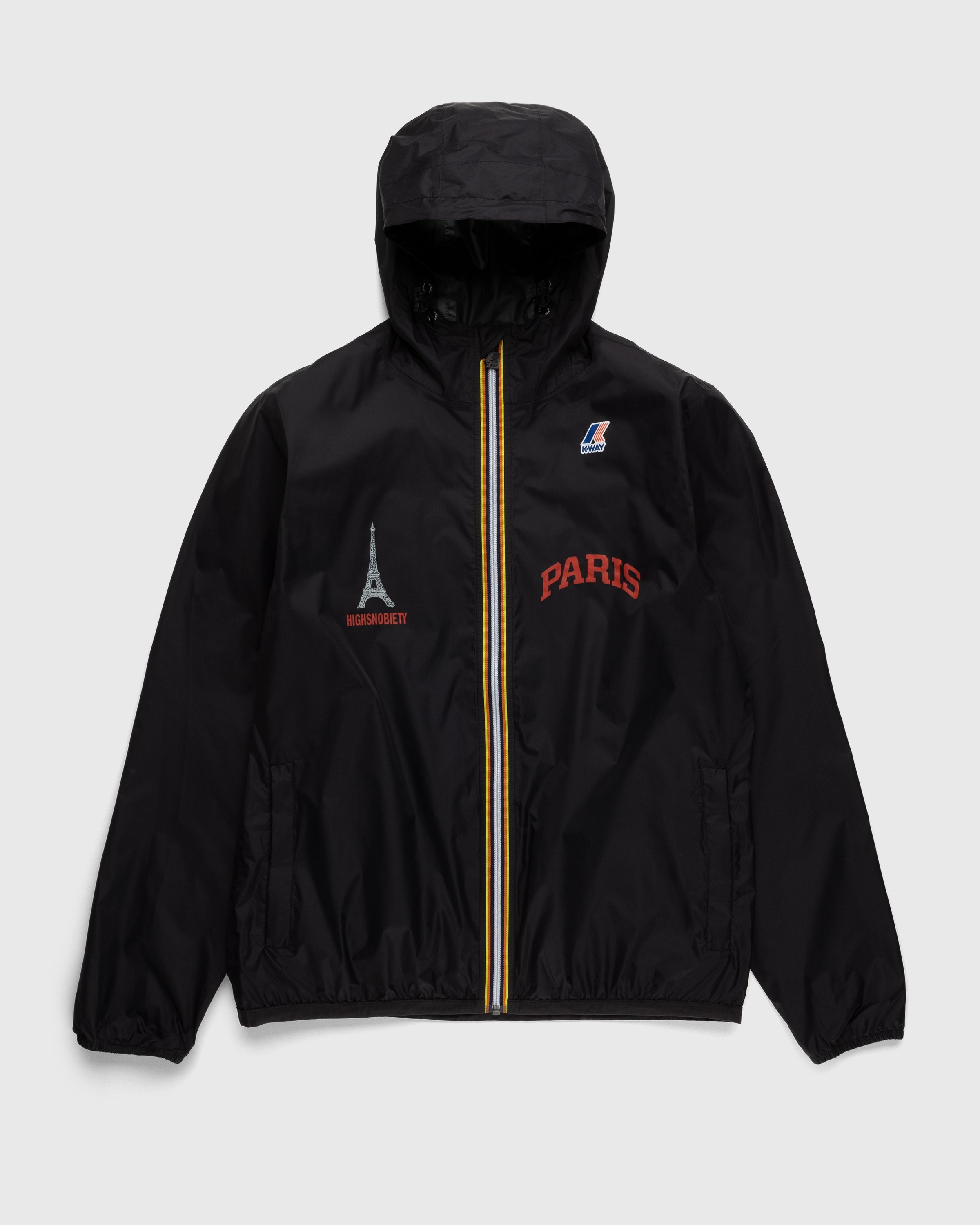 K-Way x Highsnobiety – Not In Paris 4 Le Vrai Claude 3.0 Jacket Black - Outerwear - Black - Image 1