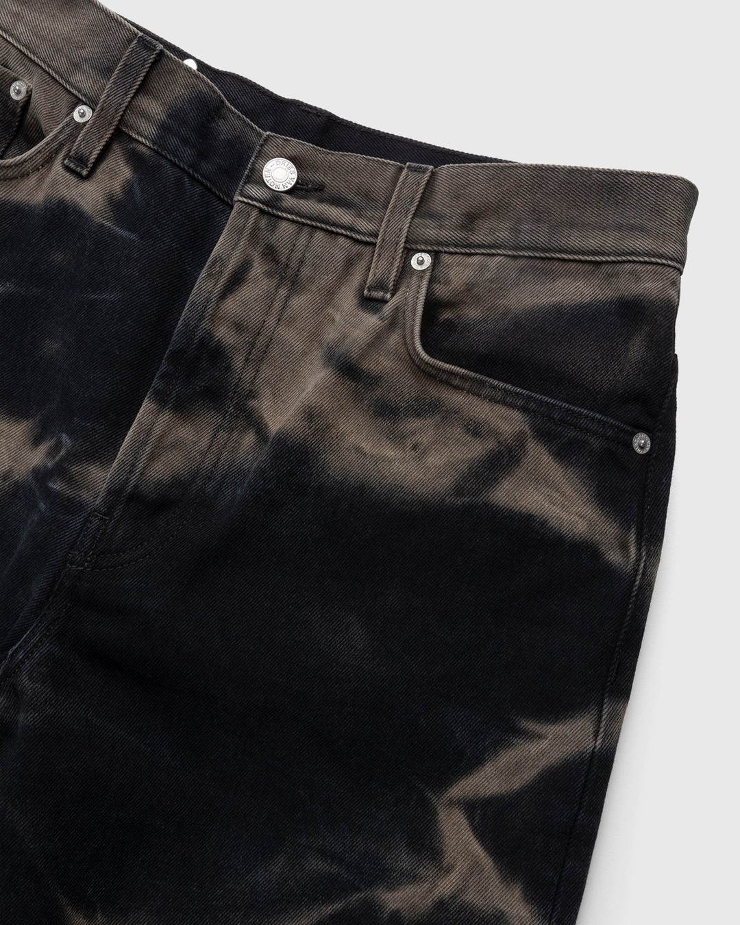 Dries van Noten – Pine Acid Wash Jeans Black - Pants - Black - Image 5