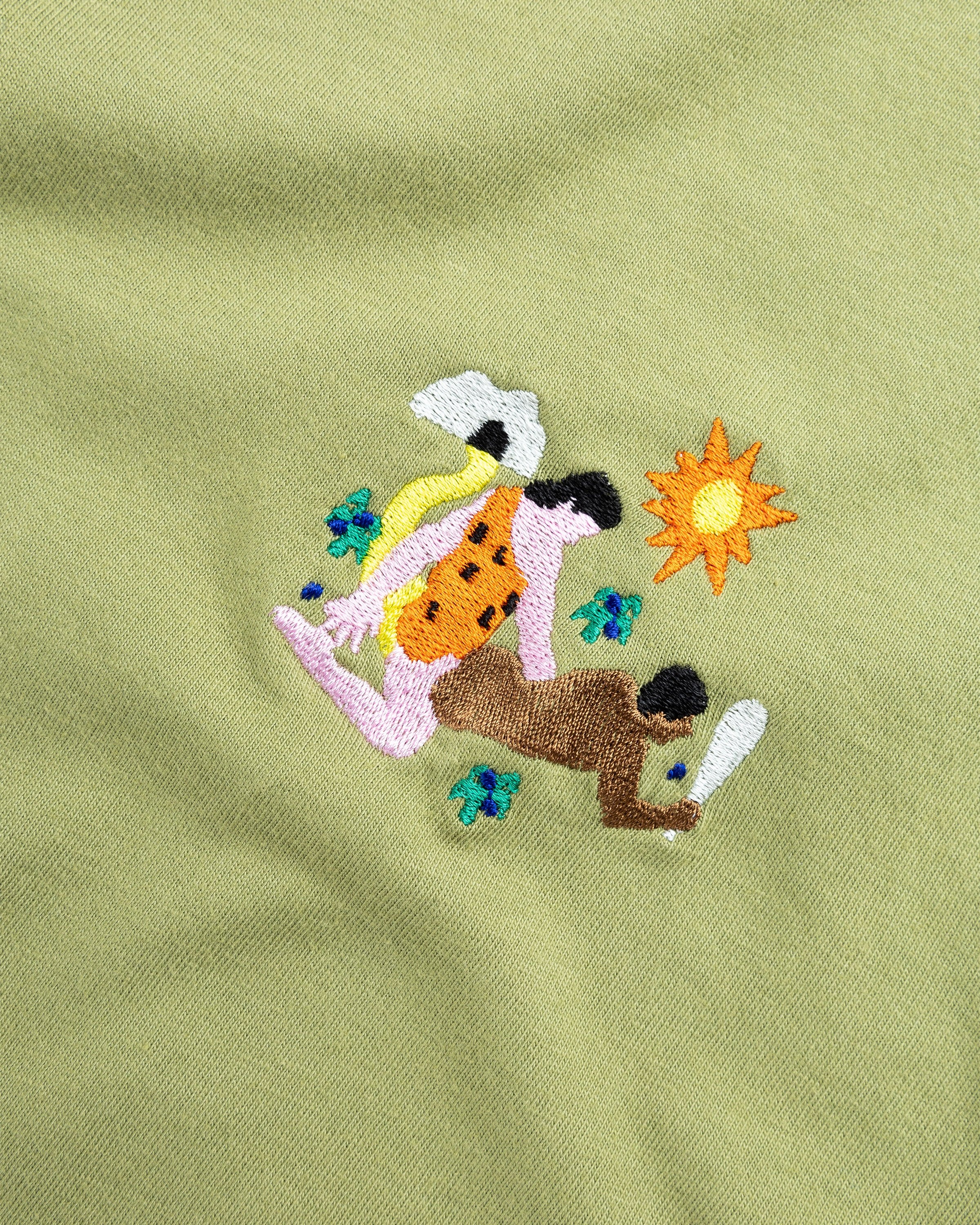 Carne Bollente – Yabba-Dabba-Do Me T-Shirt Khaki - Tops - Green - Image 3