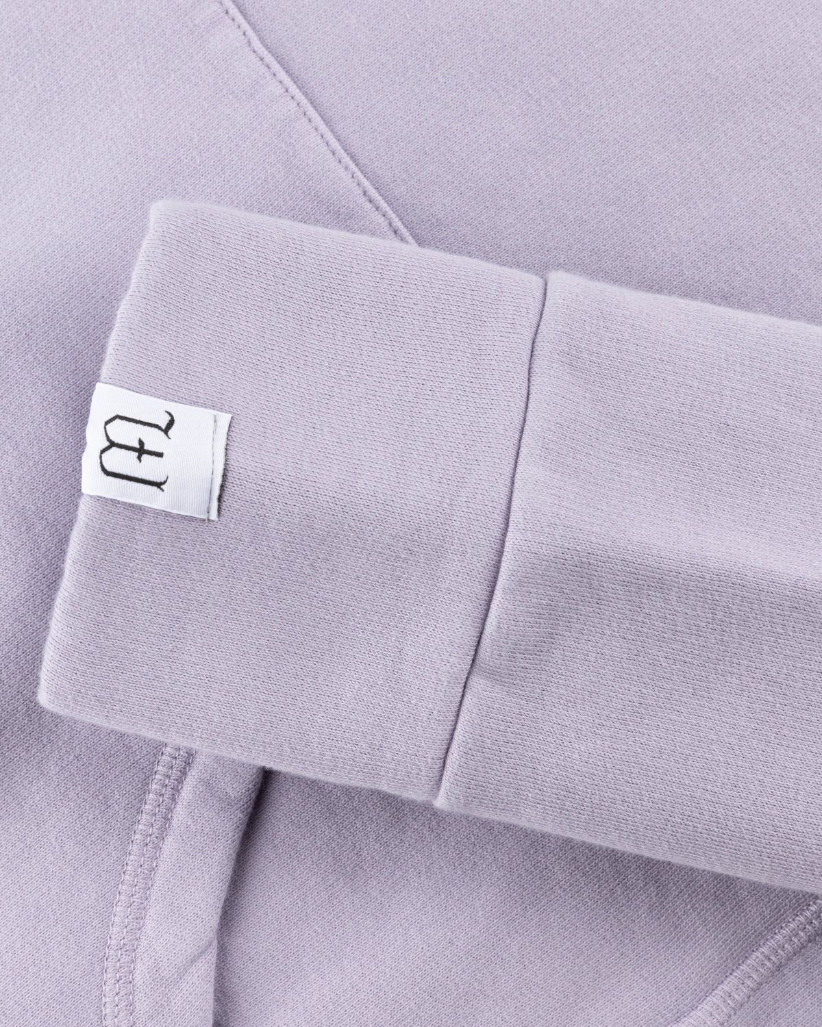 Winnie New York – Cotton Fleece Hoodie Lavender | Highsnobiety Shop